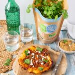 recette de Tatin de carottes à la feta et à la coriandre