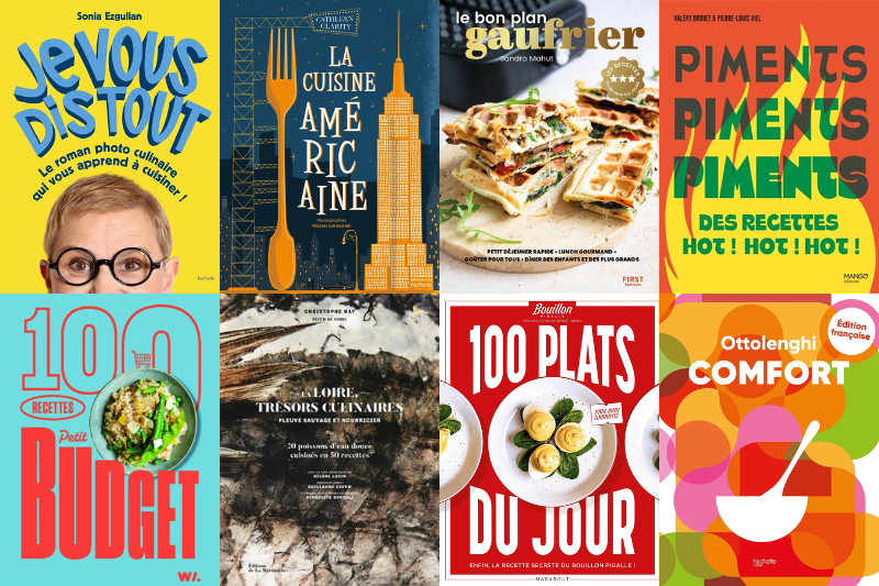 Les livres gastronomiques de septembre 2024