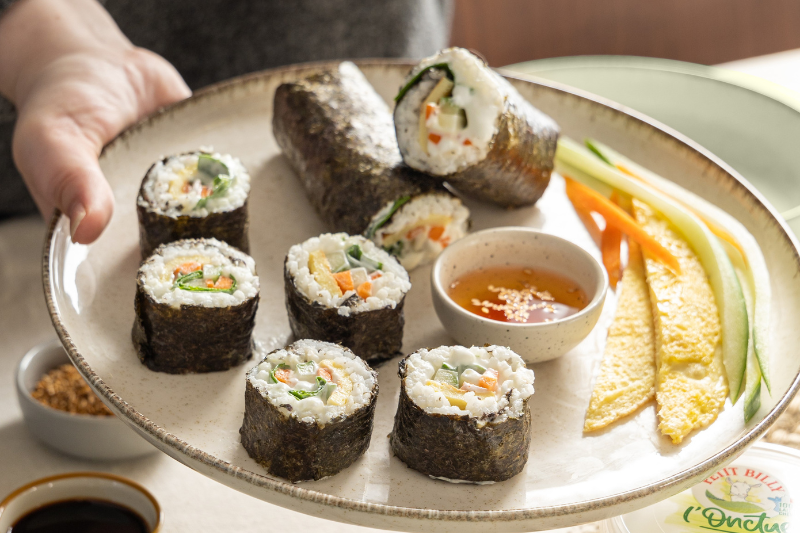 Kimbap coréen au chèvre