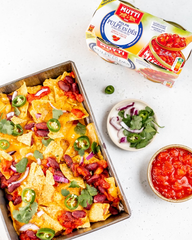 recette de Nachos au four