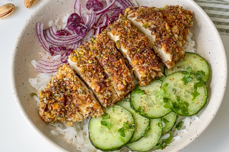 Poulet croustillant aux pistaches