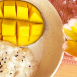 Riz gluant au sirop de Mangue