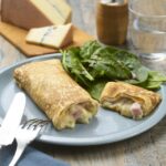 recette de Crêpes fourrées de jambon et de Morbier