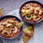 recette de Soupe méditerranéenne aux fruits de mer