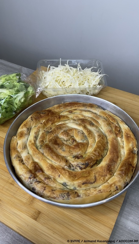 recette de Byrek aux pousses d’épinard