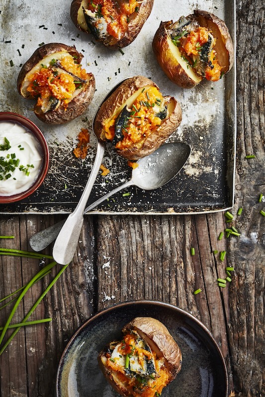 recette de Pommes de terre en robe des champs