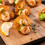 recette de Croustillants de Saint-Jacques aux poireaux