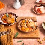 recette de Saint-Jacques au crumble à la sauge