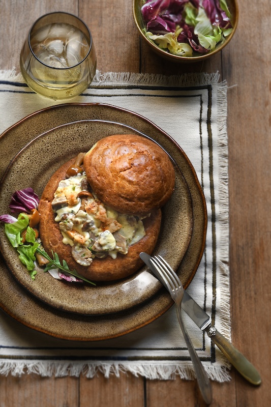 recette de Chou façon bouchée à la reine