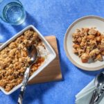 recette de Crumble de pomme à la cannelle
