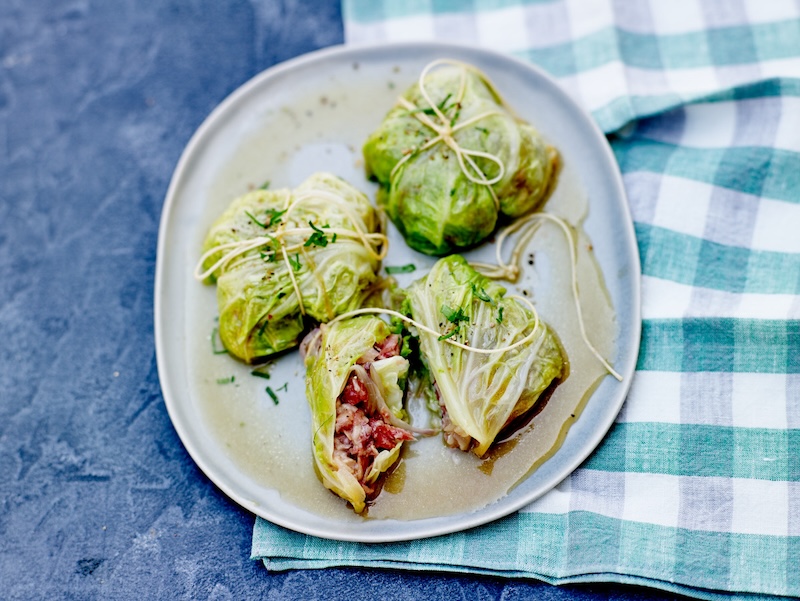 recette de Pieds de porc en petits paquets