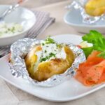 recette de Pommes de terre en papillote et crème