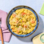 recette de Gnocchi minute à la crème de basilic
