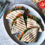 recette de Quesadillas au brocoli Bimi