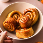 Brioches roulées à la clémentine de Corse