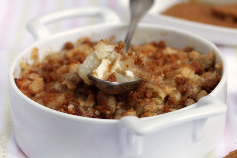 Crumble au Chabichou du Poitou