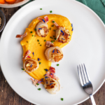 recette de Saint-Jacques et purée de potimarron