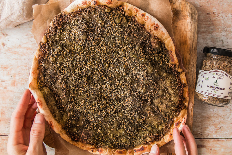 Man’ouché au Zaatar