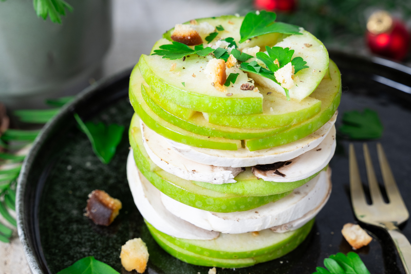 Millefeuilles aux champignons