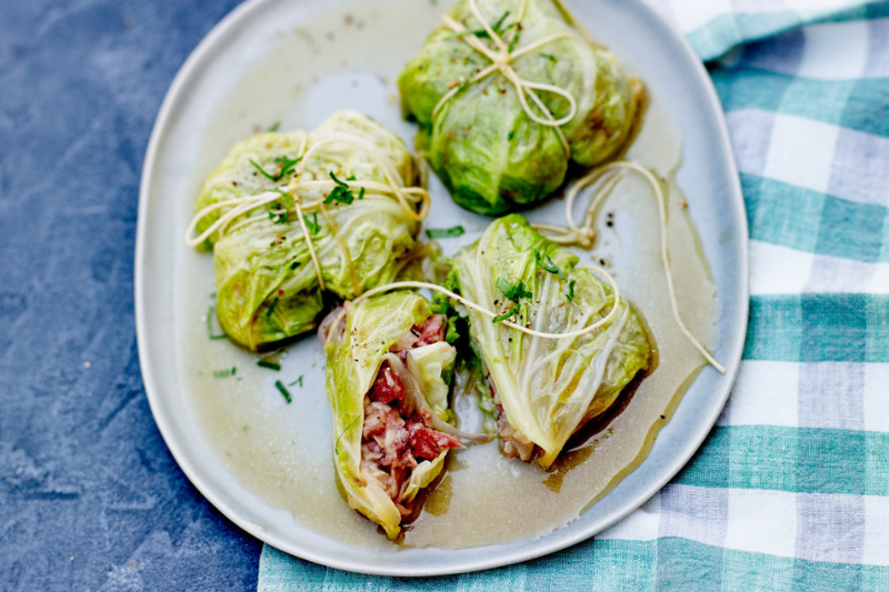 Pieds de porc en petits paquets