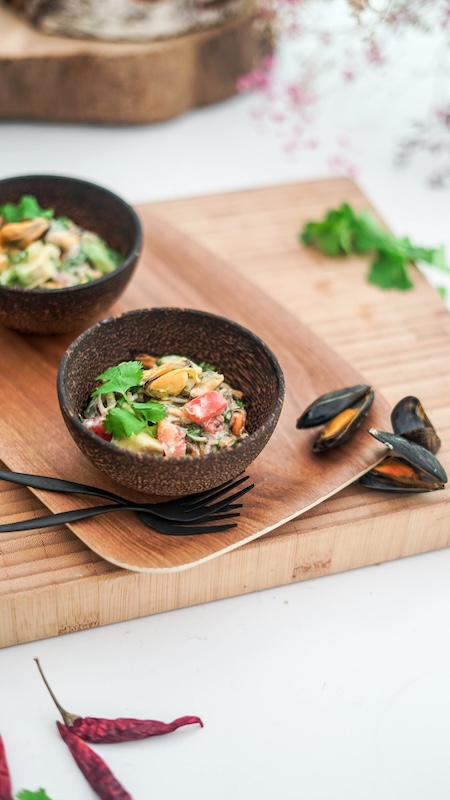 recette de Ceviche de moules de bouchot