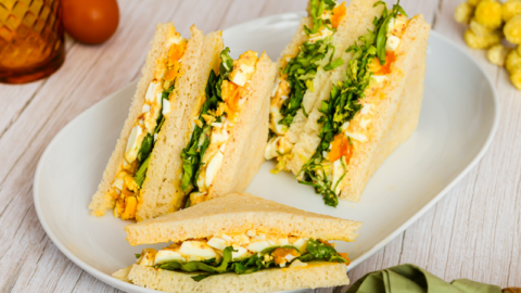 Sandwich à l’oeuf et à l’estragon