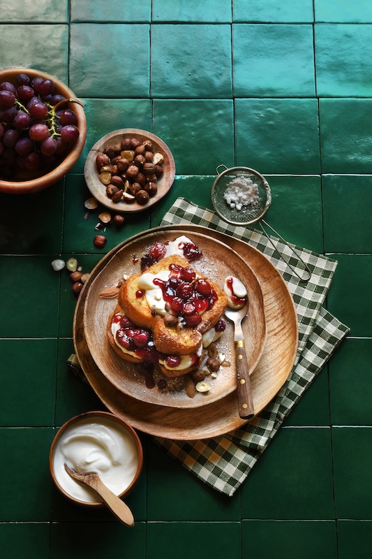 recette de Croque façon pain perdu