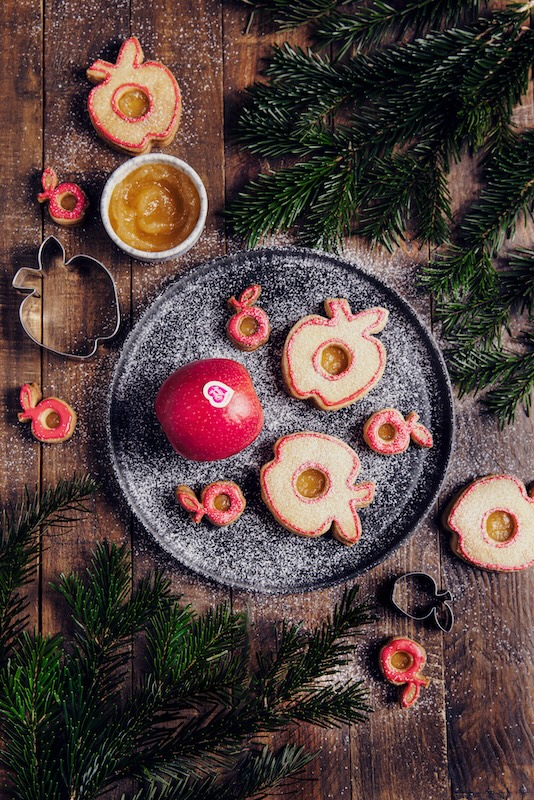 recette de Biscuits à la confiture de pomme