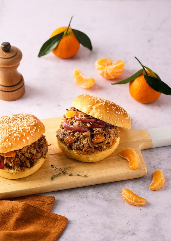 recette de Pulled pork à la clémentine de Corse