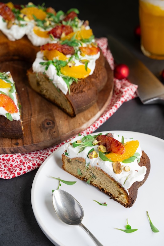 recette de Couronne de pain de Gênes aux pistaches