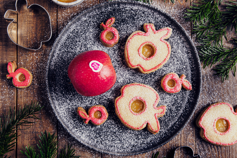 Biscuits à la confiture de pomme