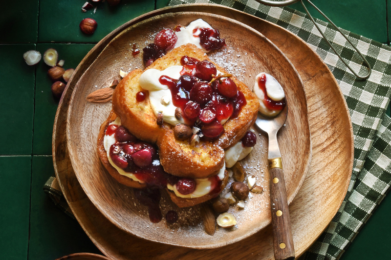 Croque façon pain perdu