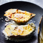 Huîtres chaudes au Crémant d’Alsace