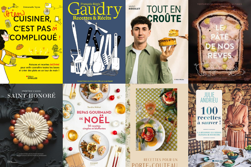 Les livres gastronomiques de novembre 2024