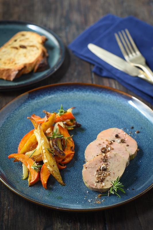 recette de Foie gras au torchon aux épices