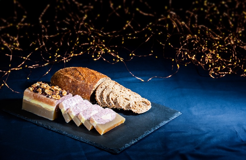 recette de Galantine de porc au foie gras