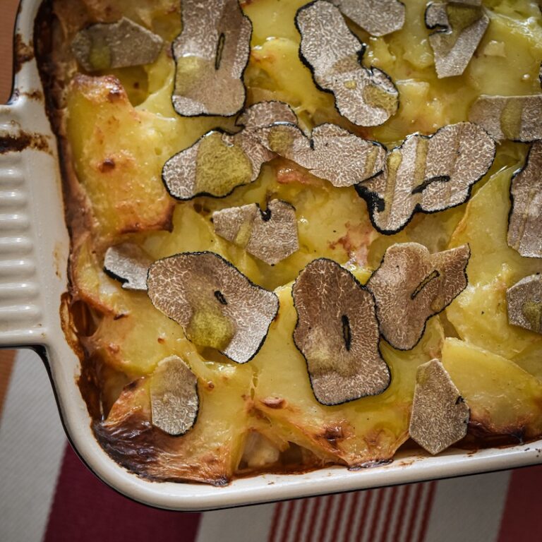 Gratin dauphinois à la truffe