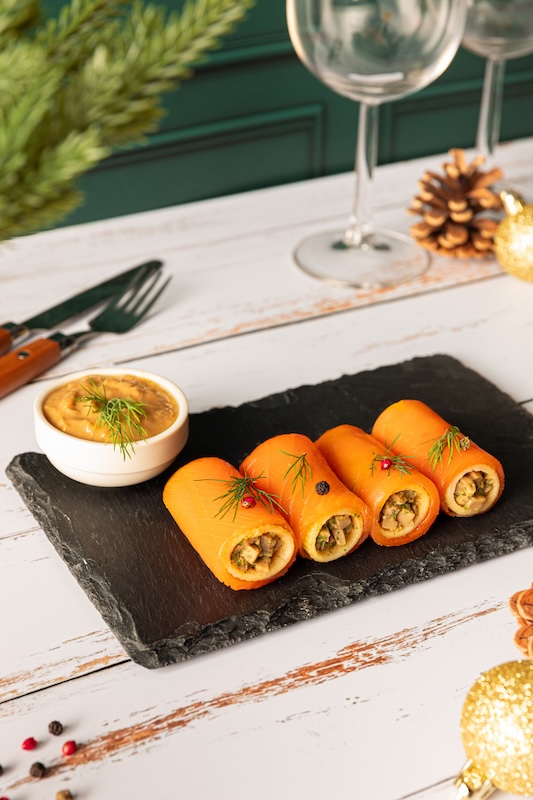 recette de Rigatoni au foie gras et à la truite