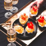 recette Huîtres au sabayon de Champagne au safran