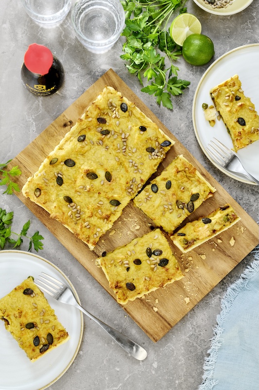 recette de Tourte au poisson et purée