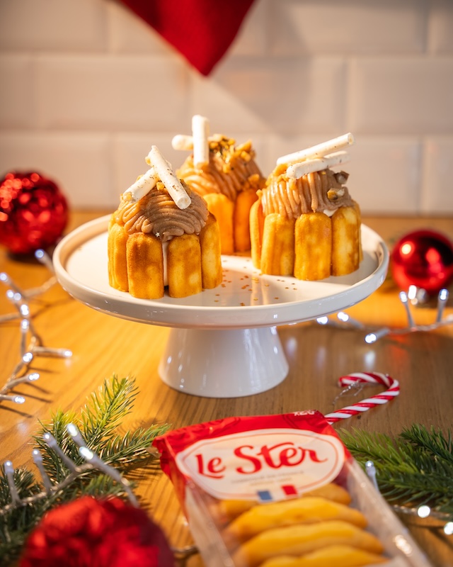 recette de Charlottes façon Mont Blanc