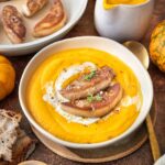recette de Velouté au potimarron et foie gras