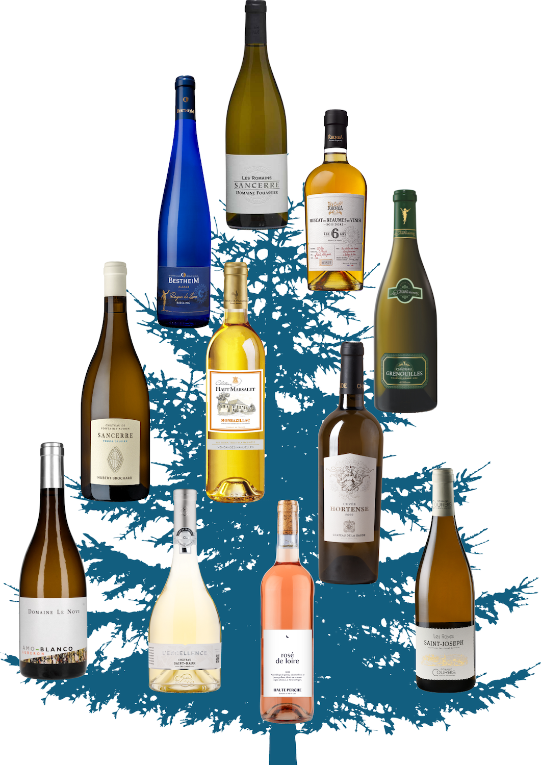 Les vins blancs de Noël 2024