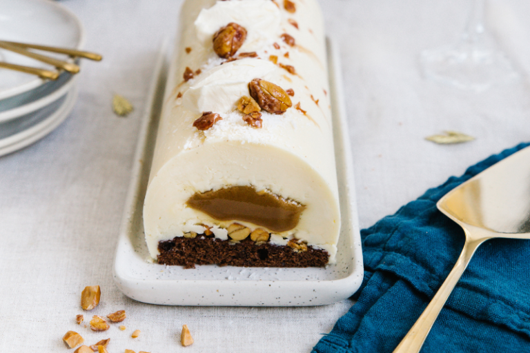 Bûche à la crème d’Isigny