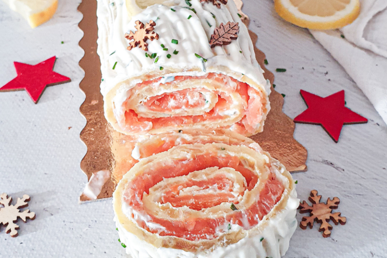 Bûche salée au skyr de brebis