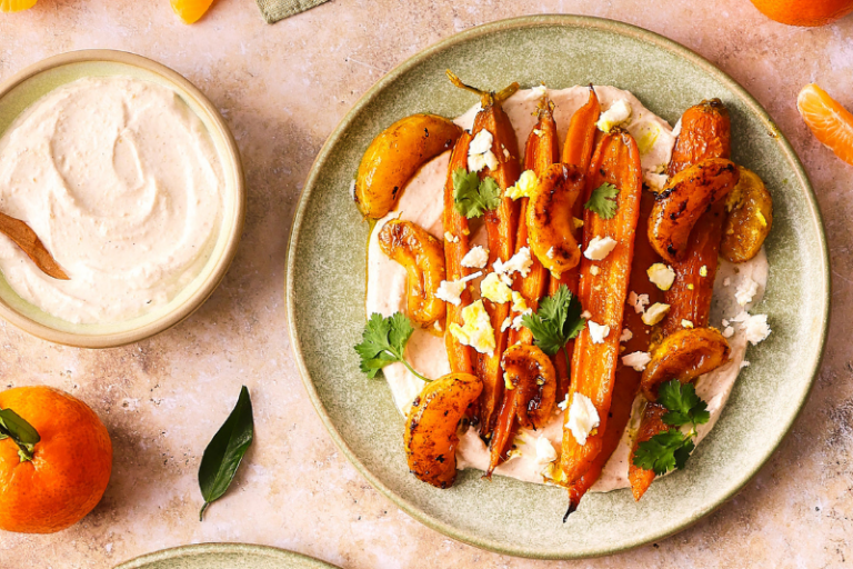 Carottes glacées aux clémentines