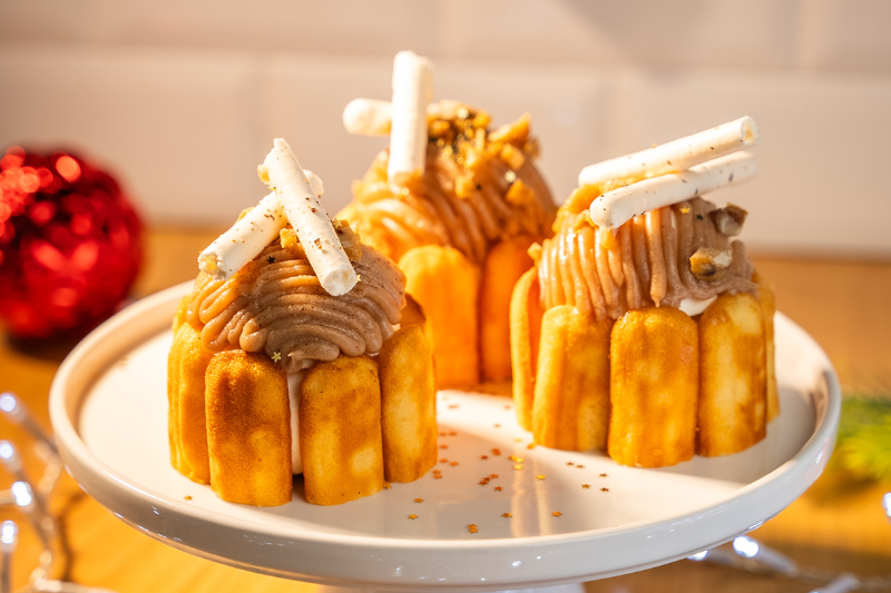 Charlottes façon Mont Blanc