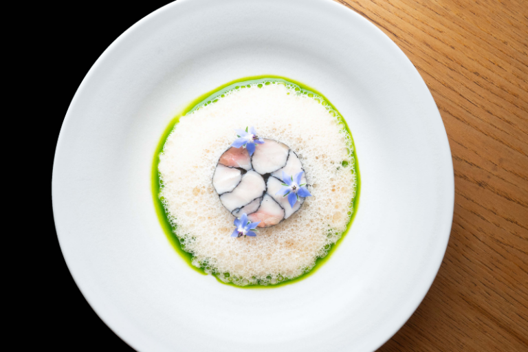 Esturgeon marbré au caviar séché