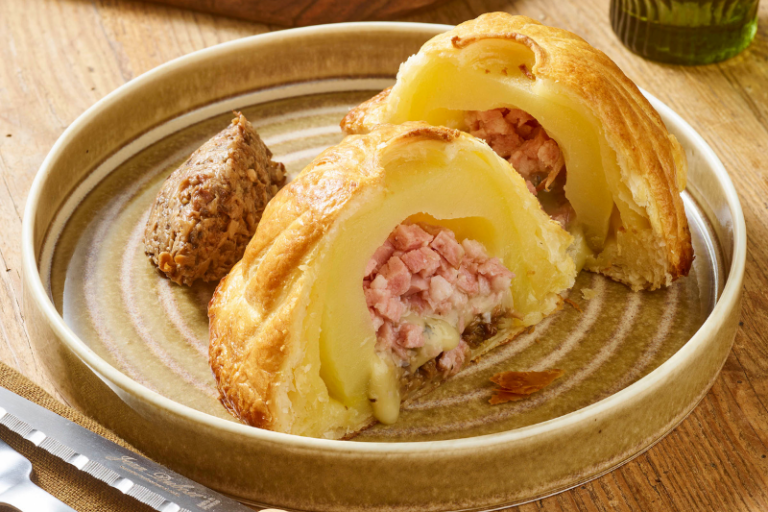 Feuilletés aux cèpes pommes de terre