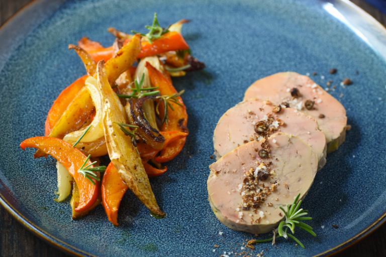Foie gras au torchon aux épices